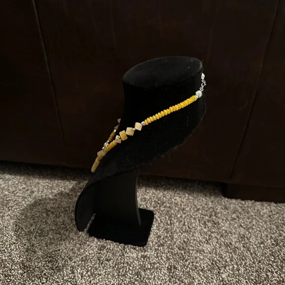 Hand Crafted Citrine/Quartz/Sterling Silver Necklace “One of a Kind” - Picture 2 of 3